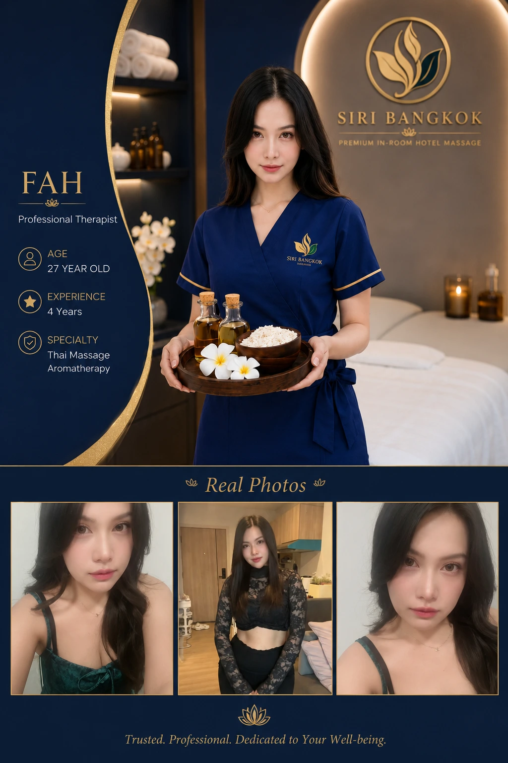 Fah massage therapist at Siri Bangkok Massage