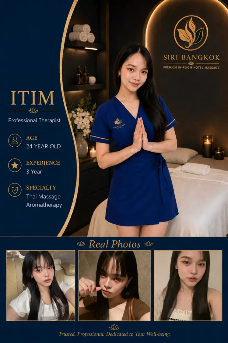 Itim massage therapist at Siri Bangkok Massage