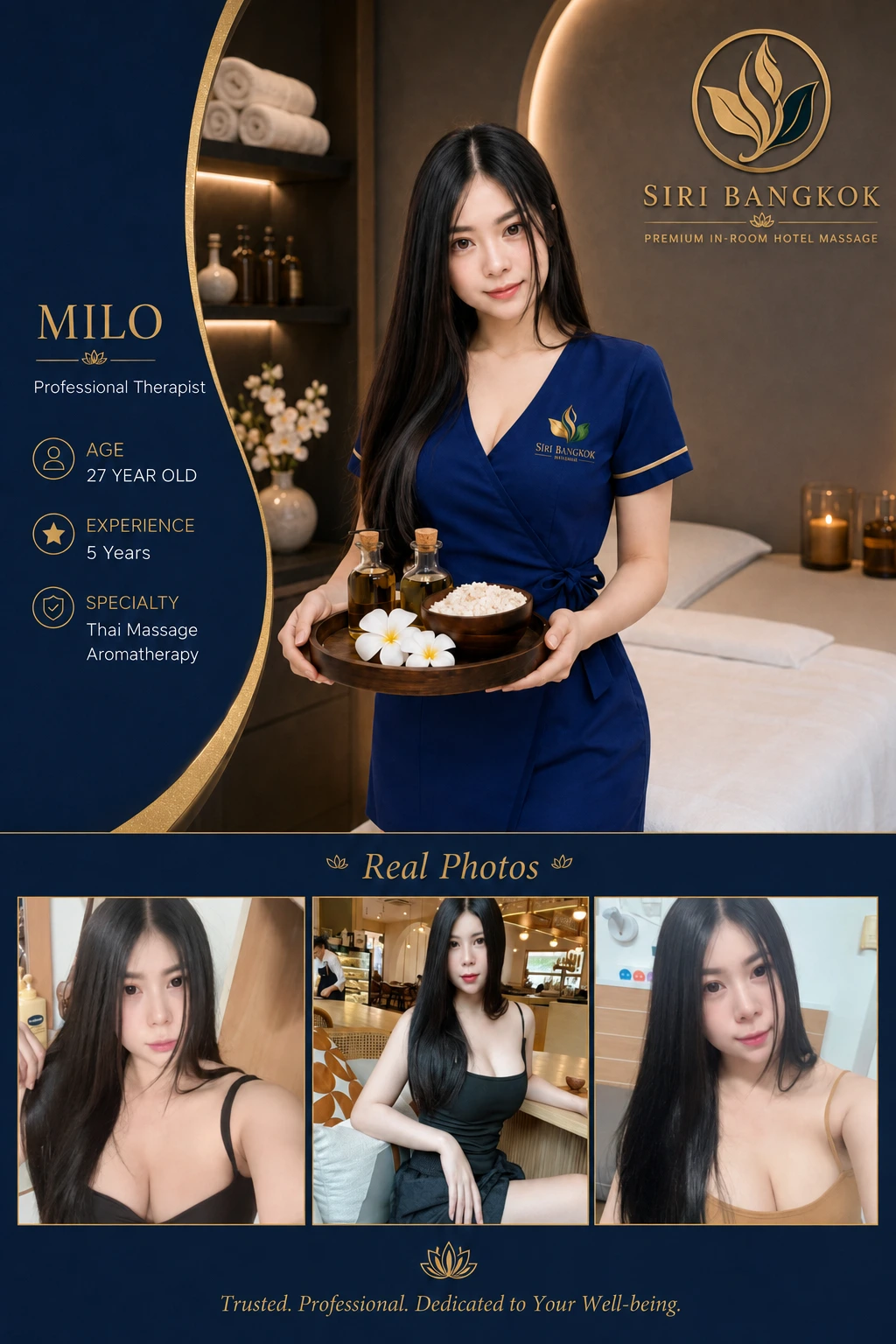 Milo massage therapist at Siri Bangkok Massage