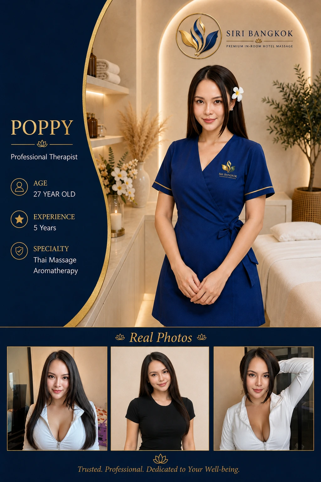 Poppy massage therapist at Siri Bangkok Massage