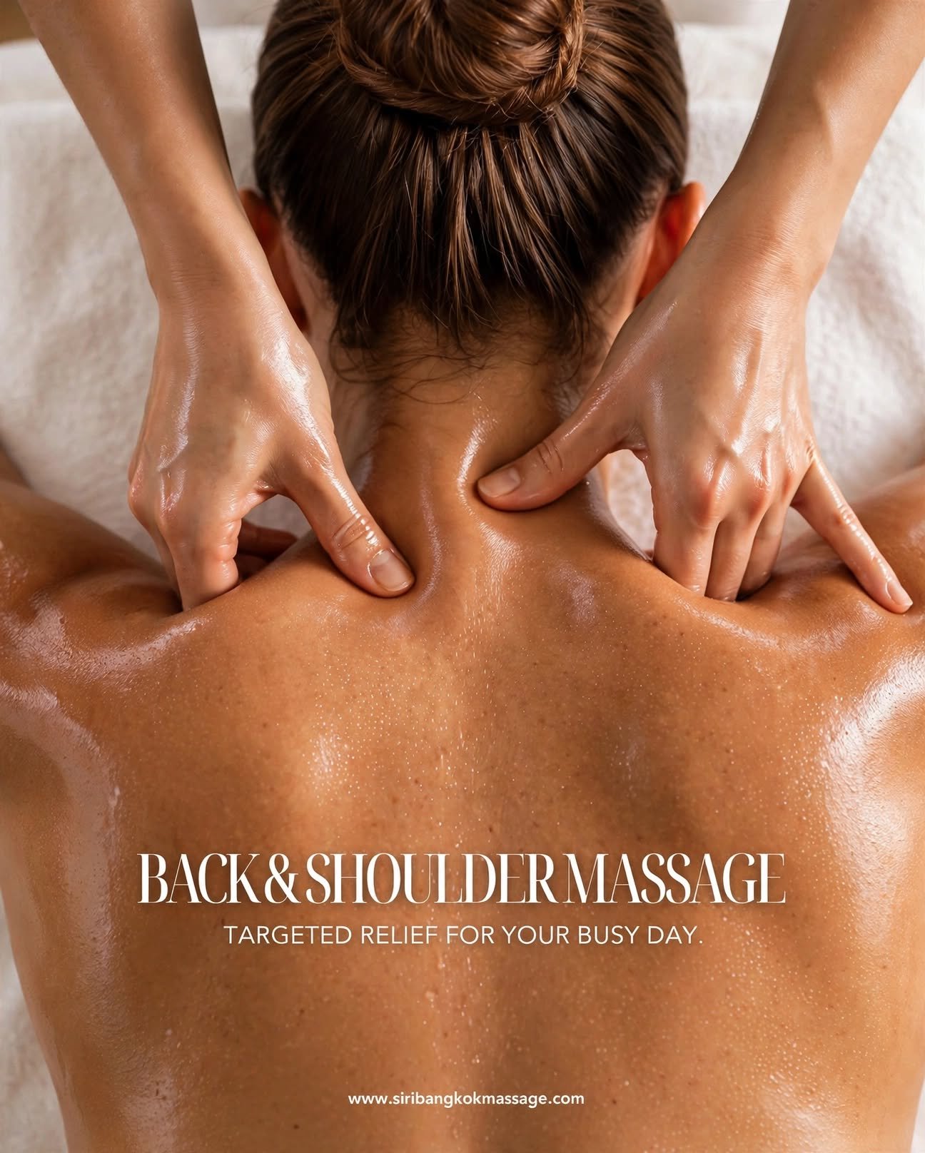 Back and Shoulder Massage service at Siri Bangkok Massage