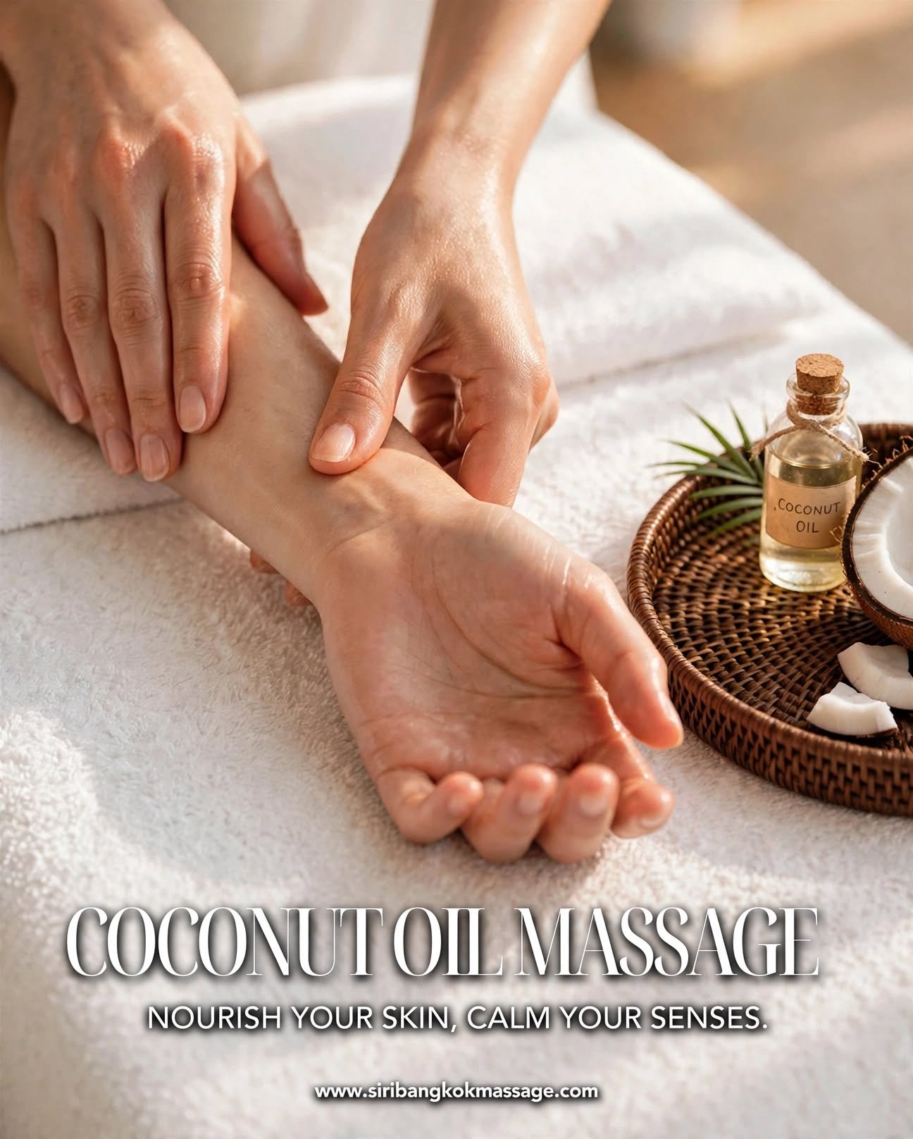 Coconut Oil Massage service at Siri Bangkok Massage