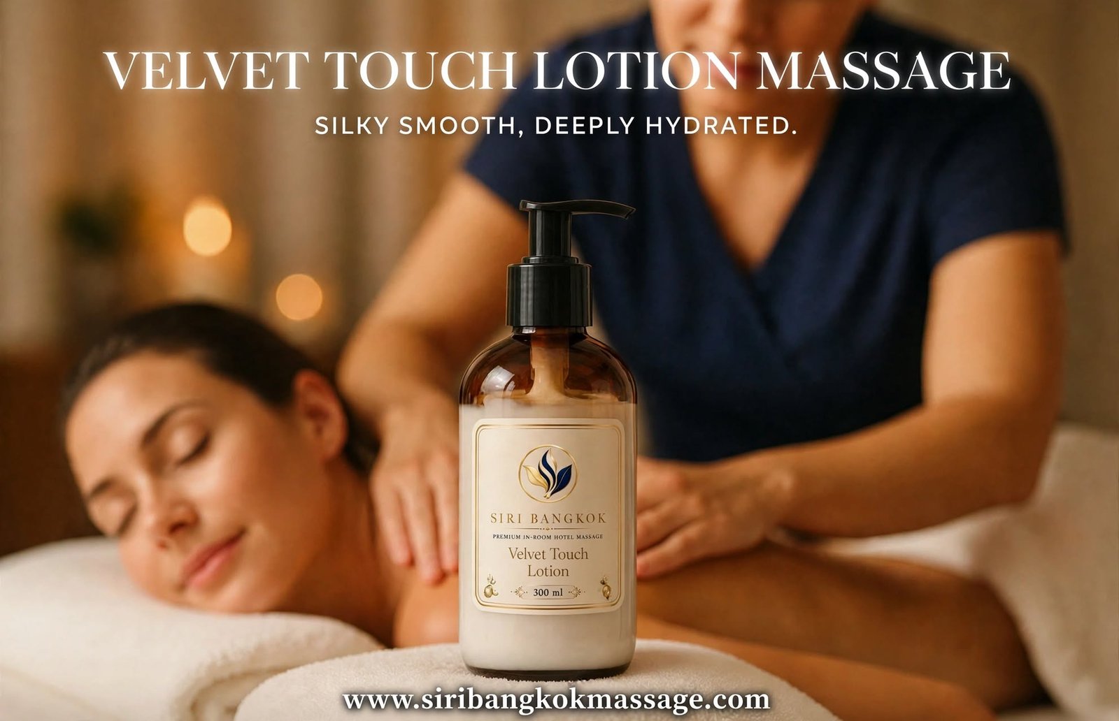 Velvet Touch Lotion Massage service at Siri Bangkok Massage