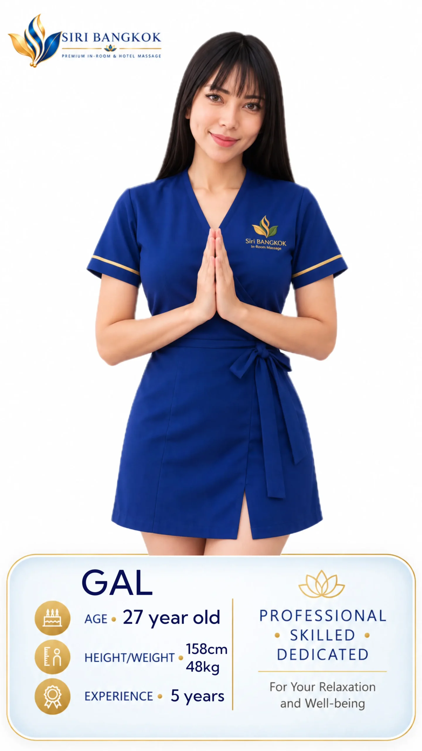 Gal, professional massage therapist at Siri Bangkok Massage