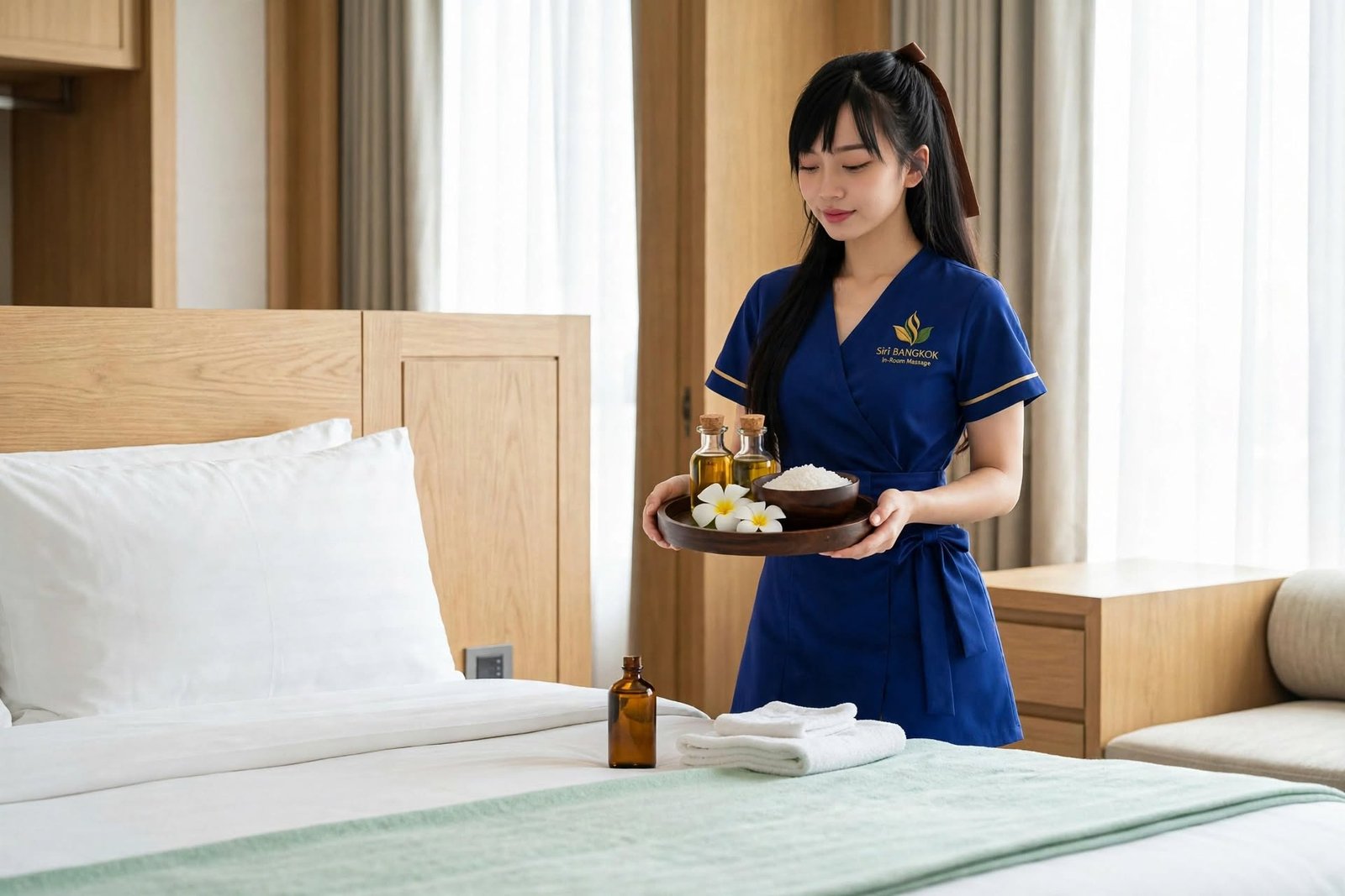 Professional home massage service in Bangkok